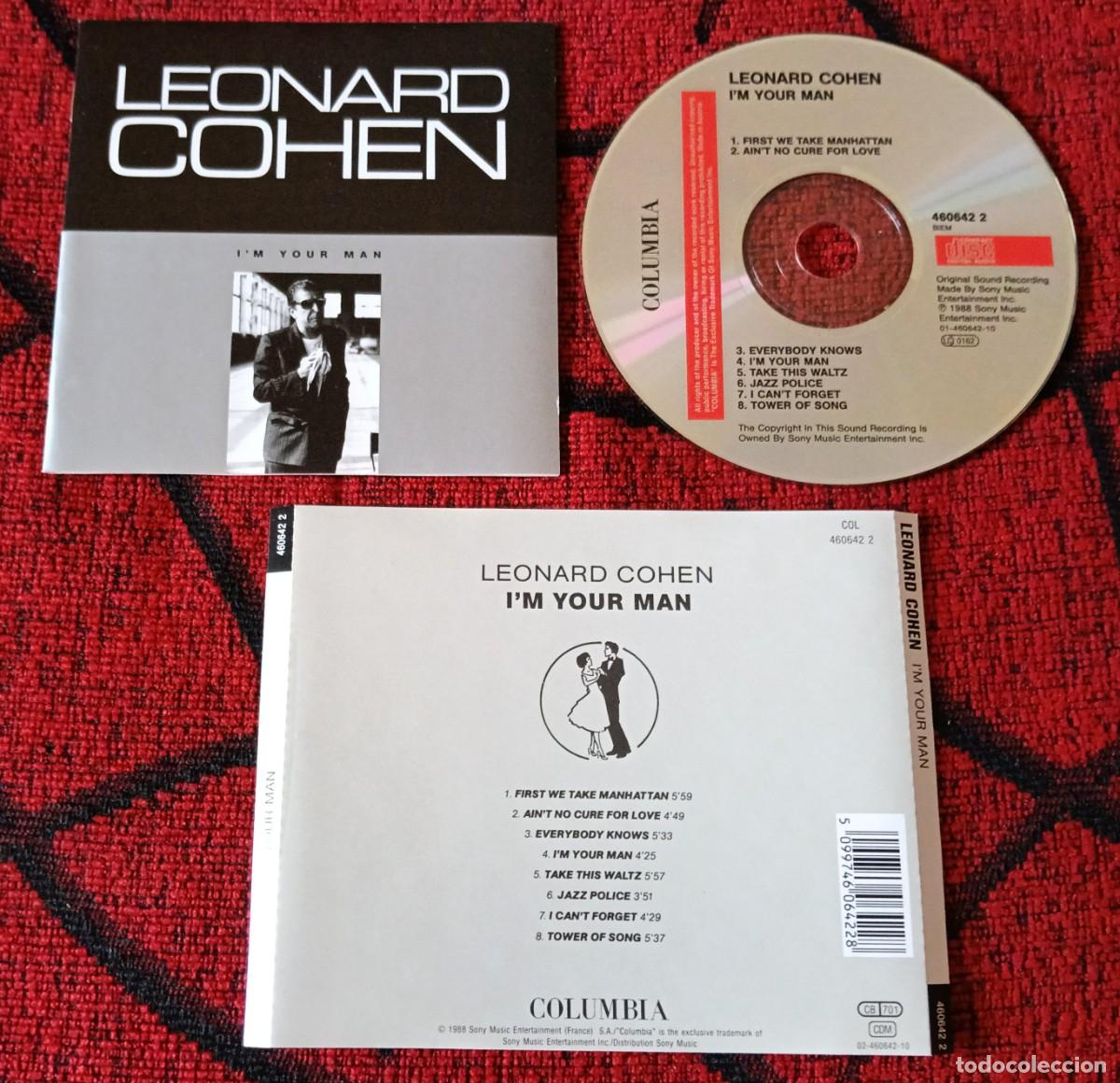 CDs de m&uacute;sica: LEONARD COHEN ** I'm Your Man ** CD 1988