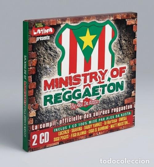 CDs de m&uacute;sica: G818 - [DOBLE CD - PRECINTADO]. MINISTRY REGGAETON. MIXED BY ALEX DA KOSTA. RECOPILATORIO. DIGIPACK.