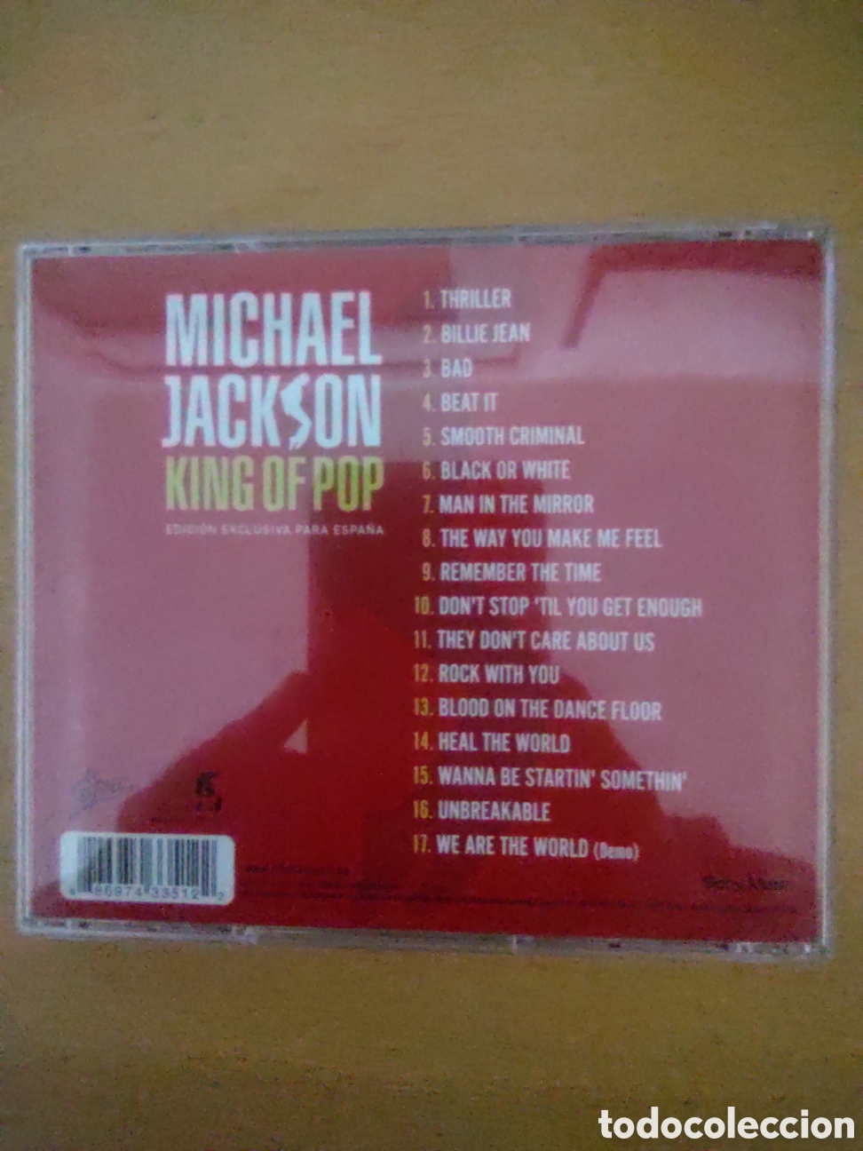 CDs de m&uacute;sica: CD Michael Jackson King Of Pop - Foto 2