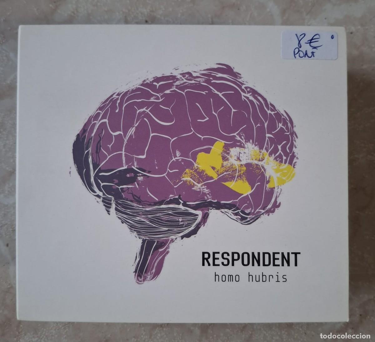 CDs de m&uacute;sica: CD RESPONDENT HOMO HUBRIS - Foto 1