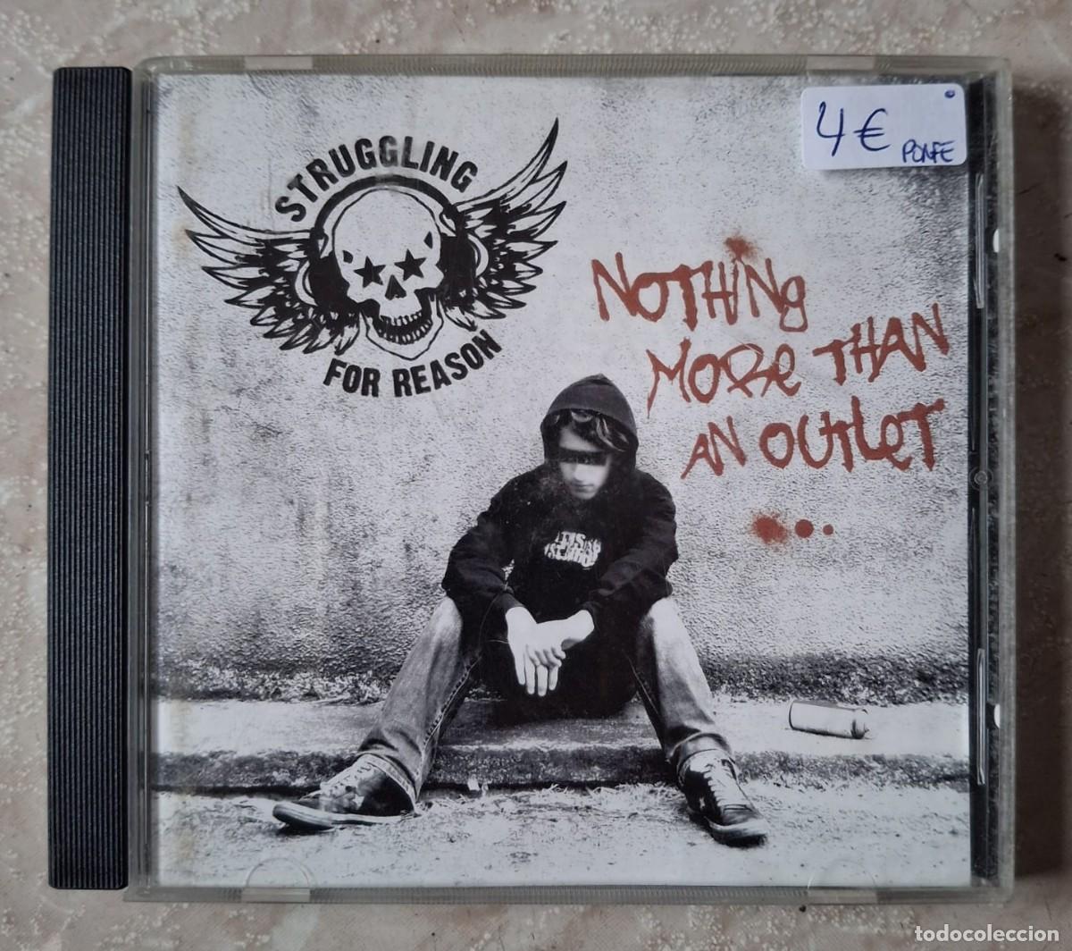 CDs de m&uacute;sica: CD STRUGGLING FOR REASON NOTHING MORE THAN AN OUTLET