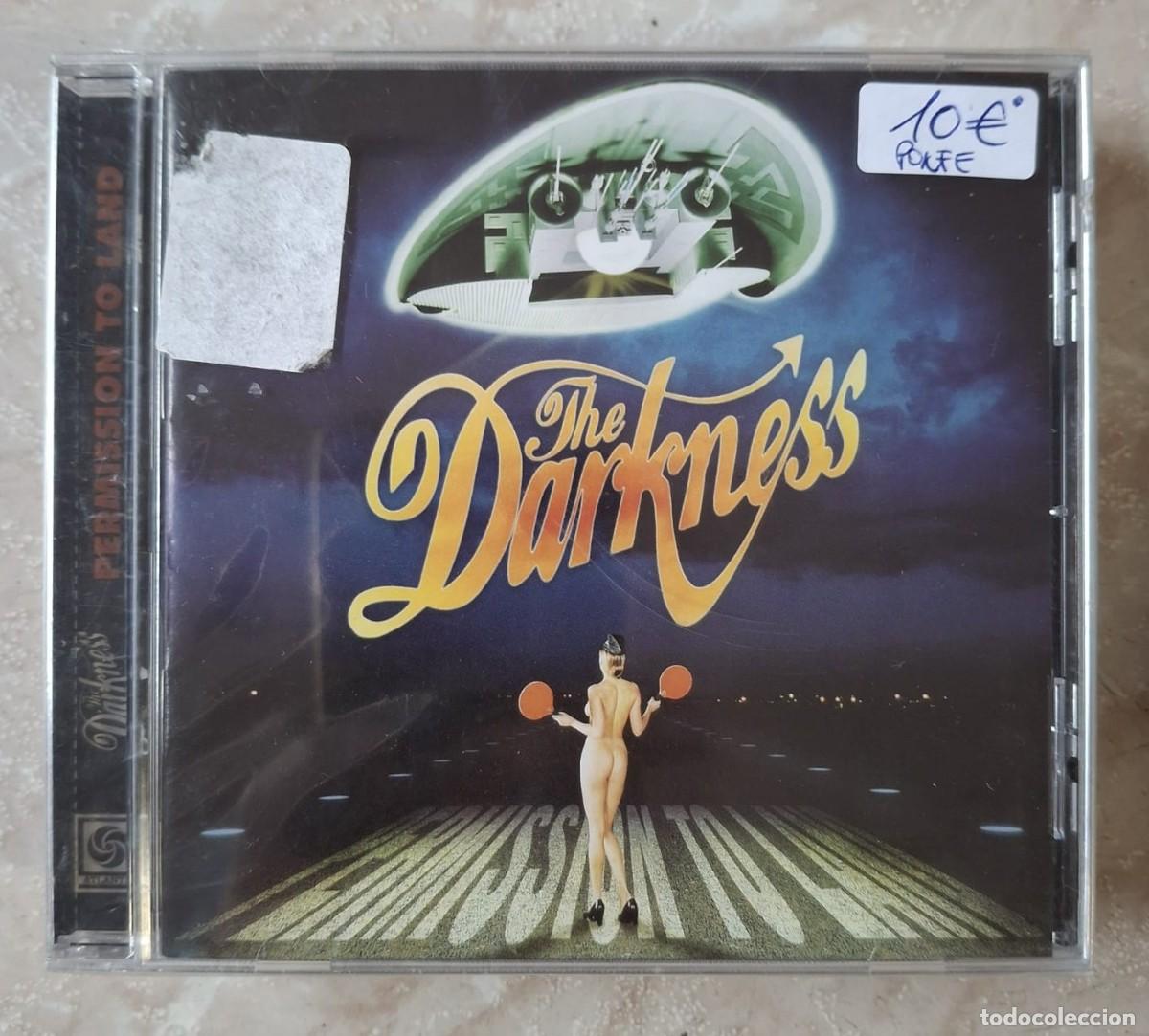 CDs de m&uacute;sica: CD THE DARKNESS PERMISSION TO LAND