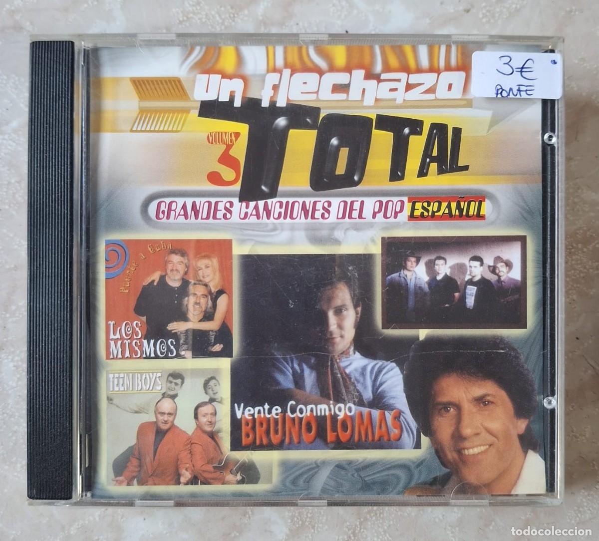 CDs de m&uacute;sica: CD UN FLECHAZO TOTAL VOLUMEN 3 - GRANDES CANCIONES DEL POP ESPA&Ntilde;OL