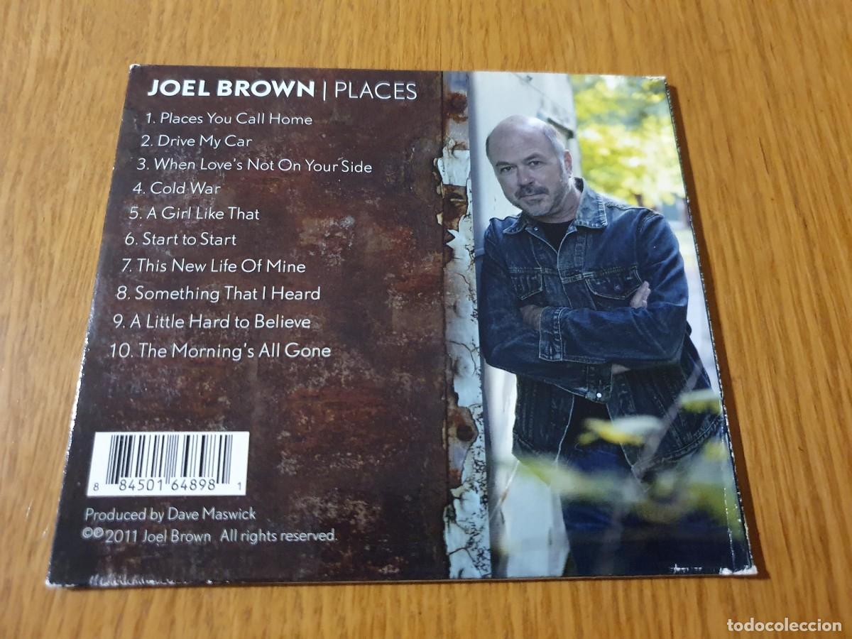 CDs de m&uacute;sica: CD Joel Brown - Places - 2011 - Foto 3