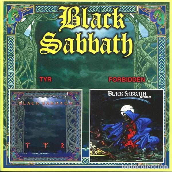 CDs de m&uacute;sica: Black Sabbath &ndash; &rdquo;Tyr / Forbidden&rdquo;, 2 &aacute;lbumes en 1 CD