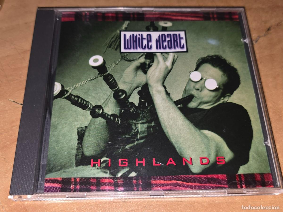 CDs de m&uacute;sica: WHITE HEART CD Highlands , 1&ordm; Edicion 1993 *COMO NUEVO* Hard Rock - Holy Soldier-Dokken-Mastedon