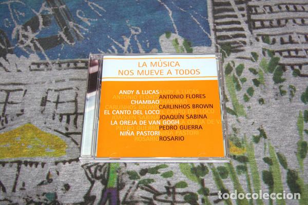 CDs de m&uacute;sica: VARIOS - LA M&Uacute;SICA NOS MUEVE A TODOS - CD
