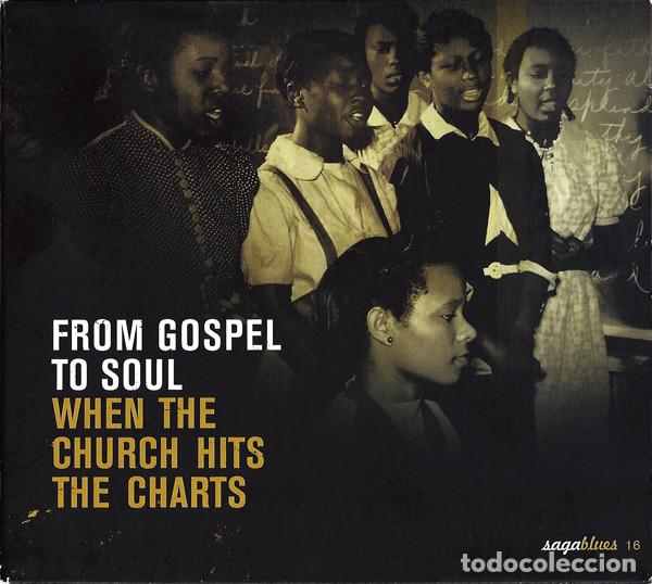 CDs de m&uacute;sica: VARIOS - FROM GOSPEL TO SOUL - WHEN THE CHURCH HITS THE CHARTS - CD
