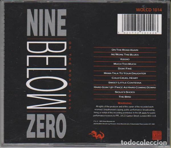 CDs de m&uacute;sica: NINE BELOW ZERO - ON THE ROAD AGAIN - CD - Foto 2