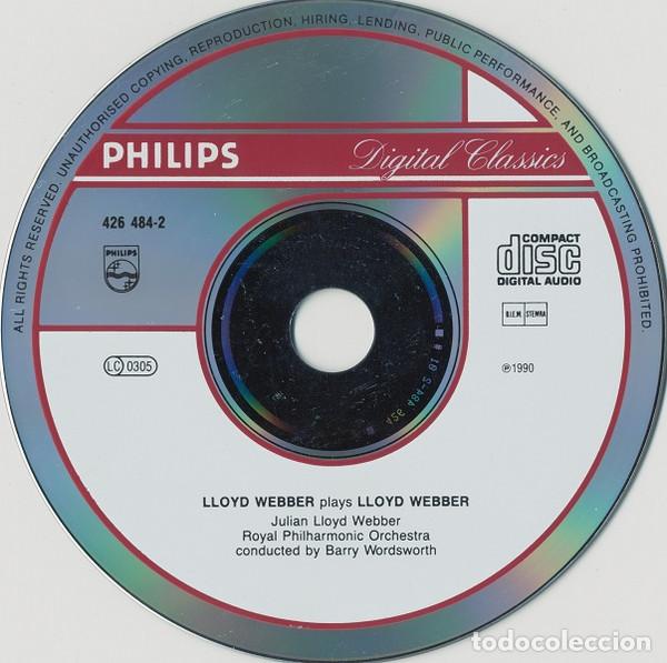 CDs de m&uacute;sica: JULIAN LLOYD WEBBER - LLOYD WEBBER PLAYS LLOYD WEBBER - CD - Foto 3