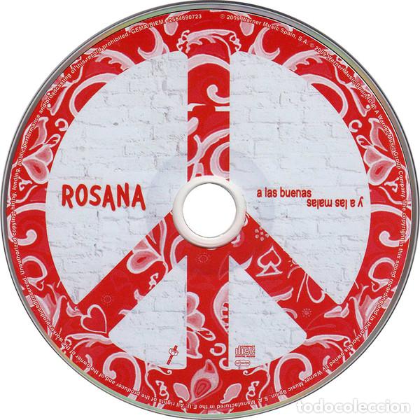CDs de m&uacute;sica: ROSANA - A LAS BUENAS Y A LAS MALAS - CD - Foto 5