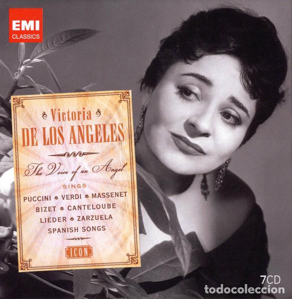 CDs de m&uacute;sica: VICTORIA DE LOS ANGELES Y OTROS - THE VOICE OF AN ANGEL SINGS PUCCINI, VERDI, MASSENET, BIZET, CANTE