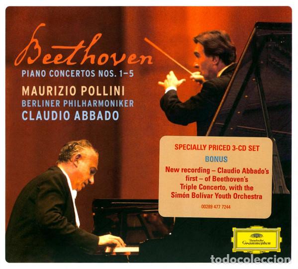 CDs de m&uacute;sica: LUDWIG VAN BEETHOVEN Y OTROS - PIANO CONCERTOS NOS. 1-5 - 3 CD