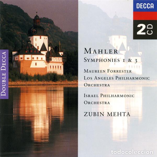 CDs de m&uacute;sica: GUSTAV MAHLER Y OTROS - SYMPHONIES 1 & 3 - 2 CD