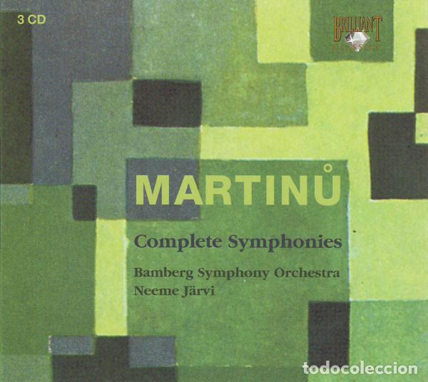 CDs de m&uacute;sica: BOHUSLAV MARTINŮ Y OTROS - COMPLETE SYMPHONIES - 3 CD