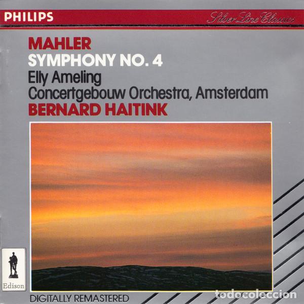 CDs de m&uacute;sica: GUSTAV MAHLER Y OTROS - SYMPHONY NO. 4 - CD