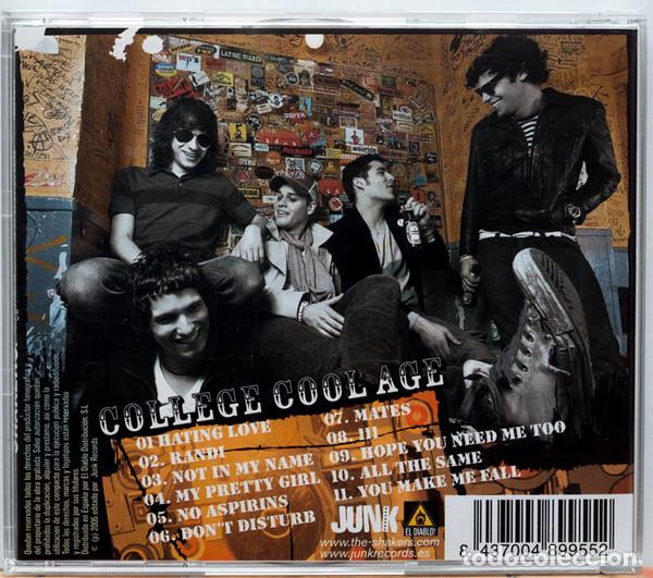 CDs de m&uacute;sica: THE SHAKERS - COLLEGE COOL AGE - CD - Foto 2