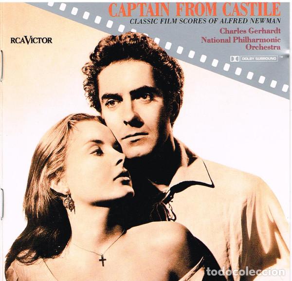 CDs de m&uacute;sica: ALFRED NEWMAN Y OTROS - CAPTAIN FROM CASTILE - THE CLASSIC FILM SCORES OF ALFRED NEWMAN - CD