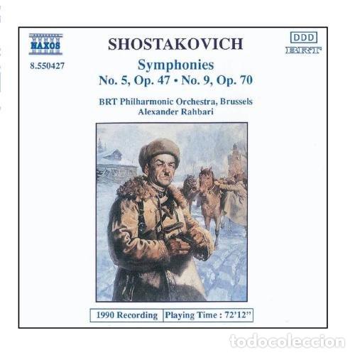 CDs de m&uacute;sica: DMITRI SHOSTAKOVICH Y OTROS - SYMPHONIES NOS. 5 AND 9 - CD
