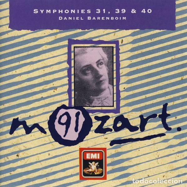 CDs de m&uacute;sica: WOLFGANG AMADEUS MOZART, DANIEL BARENBOIM - SYMPHONIES 31, 39 & 40 - CD