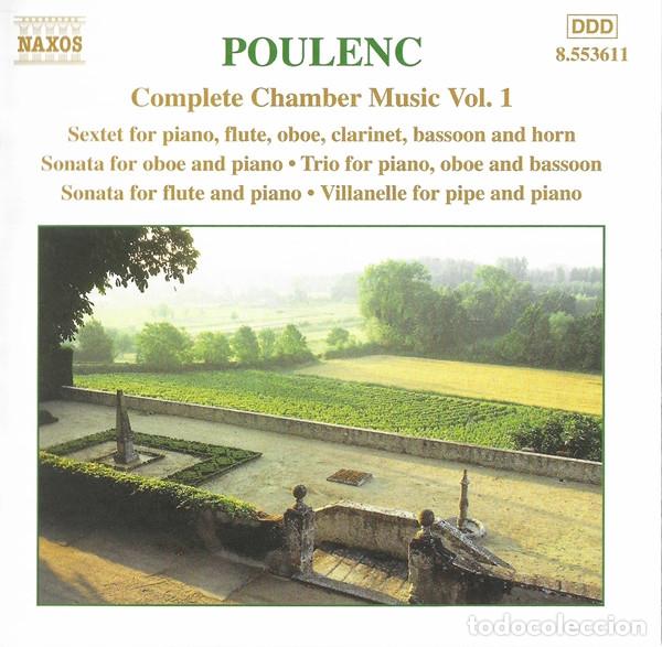 CDs de m&uacute;sica: FRANCIS POULENC - COMPLETE CHAMBER MUSIC VOL. 1 - CD