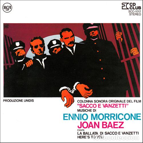 CDs de m&uacute;sica: ENNIO MORRICONE - 死刑台のメロディ = SACCO E VANZETTI (COLONNA SONORA ORIGINALE DEL FILM) - CD