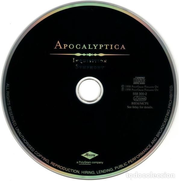 CDs de m&uacute;sica: APOCALYPTICA - INQUISITION SYMPHONY - CD - Foto 3