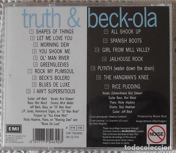 CDs de m&uacute;sica: JEFF BECK - TRUTH & BECK-OLA - CD - Foto 2