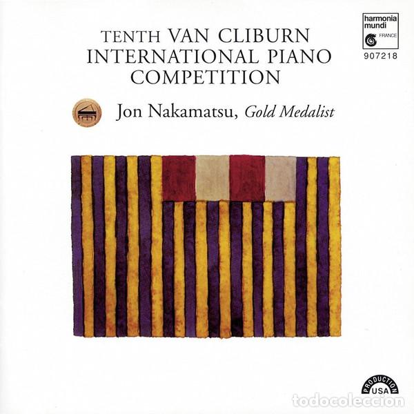 CDs de m&uacute;sica: JON NAKAMATSU - GOLD MEDALIST: TENTH VAN CLIBURN INTERNATIONAL PIANO COMPETITION - CD