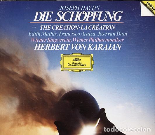 CDs de m&uacute;sica: JOSEPH HAYDN Y OTROS - DIE SCH&Ouml;PFUNG = THE CREATION = LA CREATION - 2 CD
