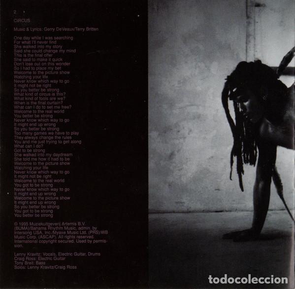 CDs de m&uacute;sica: LENNY KRAVITZ - CIRCUS - CD - Foto 7
