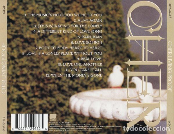 CDs de m&uacute;sica: CHER - LIVING PROOF - CD - Foto 2
