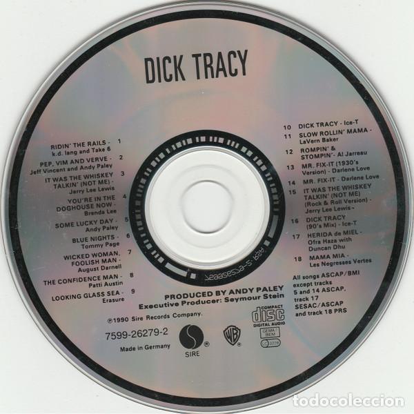 CDs de m&uacute;sica: VARIOS - DICK TRACY - CD - Foto 3