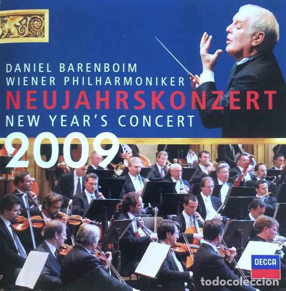 CDs de m&uacute;sica: DANIEL BARENBOIM, WIENER PHILHARMONIKER - NEUJAHRSKONZERT = NEW YEAR'S CONCERT 2009 - 2 CD