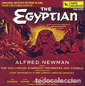 CDs de m&uacute;sica: ALFRED NEWMAN & BERNARD HERRMANN - THE EGYPTIAN (ORIGINAL MOTION PICTURE SOUNDTRACK) - CD