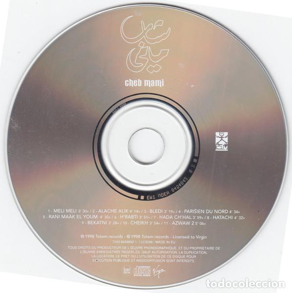 CDs de m&uacute;sica: CHEB MAMI - MELI MELI - CD - Foto 4