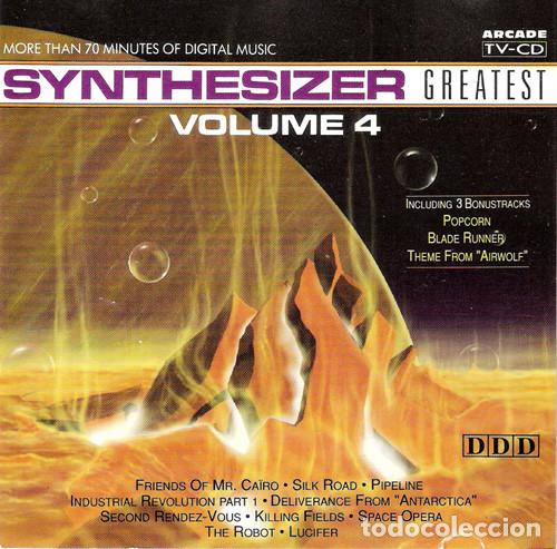 CDs de m&uacute;sica: ED STARINK - SYNTHESIZER GREATEST VOLUME 4 - CD