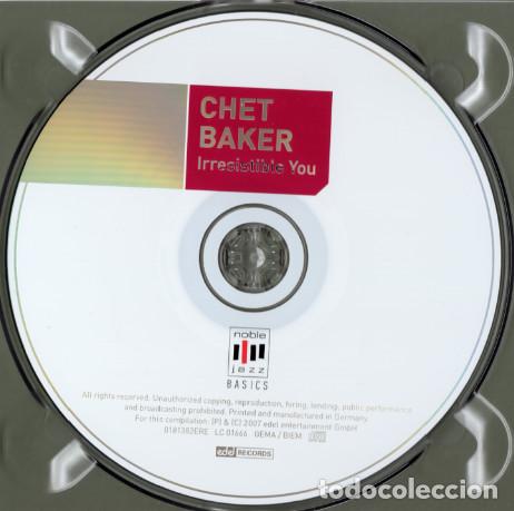 CDs de m&uacute;sica: CHET BAKER - IRRESISTIBLE YOU - CD - Foto 4