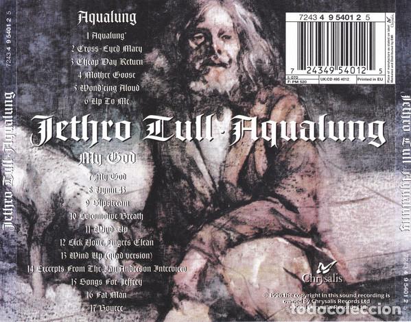 CDs de m&uacute;sica: JETHRO TULL - AQUALUNG - CD - Foto 2