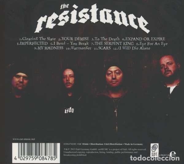 CDs de m&uacute;sica: THE RESISTANCE - SCARS - CD - Foto 2