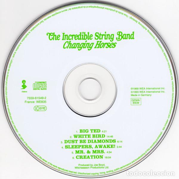 CDs de m&uacute;sica: THE INCREDIBLE STRING BAND - CHANGING HORSES - CD - Foto 3