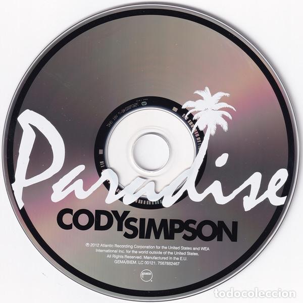 CDs de m&uacute;sica: CODY SIMPSON - PARADISE - CD - Foto 3