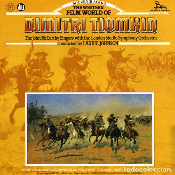 CDs de m&uacute;sica: DIMITRI TIOMKIN Y OTROS - THE WESTERN FILM WORLD OF DIMITRI TIOMKIN - CD
