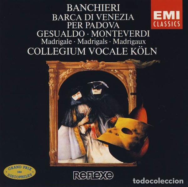 CDs de m&uacute;sica: ADRIANO BANCHIERI Y OTROS - BARCA DI VENEZIA PER PADOVA - CD