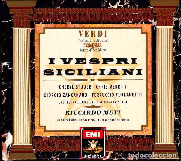 CDs de m&uacute;sica: GIUSEPPE VERDI Y OTROS - I VESPRI SICILIANI - 3 CD