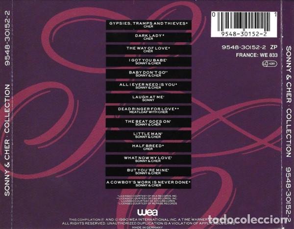 CDs de m&uacute;sica: SONNY & CHER - THE COLLECTION - CD - Foto 2