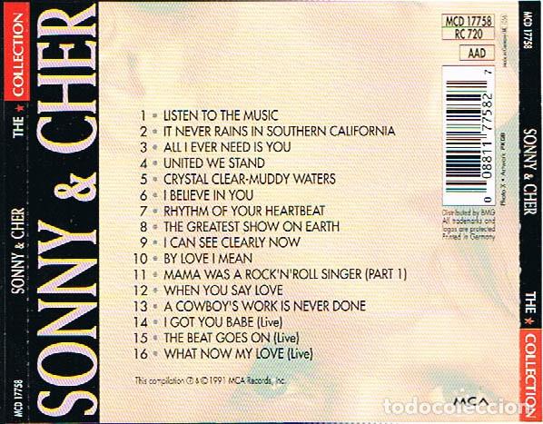 CDs de m&uacute;sica: SONNY & CHER - THE ★ COLLECTION - CD - Foto 2