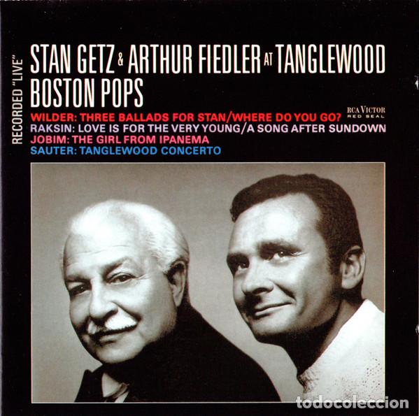 CDs de m&uacute;sica: STAN GETZ Y OTROS - STAN GETZ & ARTHUR FIEDLER AT TANGLEWOOD - CD