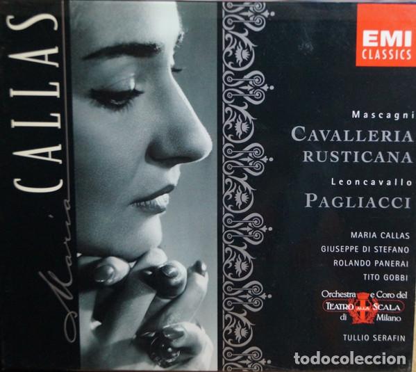 CDs de m&uacute;sica: PIETRO MASCAGNI, RUGGIERO LEONCAVALLO - CAVALLERIA RUSTICANA / PAGLIACCI - 2 CD