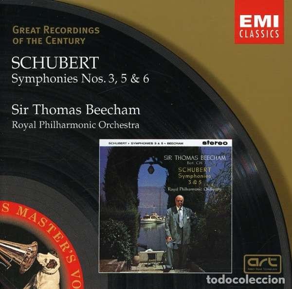 CDs de m&uacute;sica: FRANZ SCHUBERT Y OTROS - SYMPHONIES NOS. 3, 5 & 6 - CD
